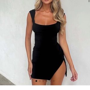 TigerMist Black dress NWT